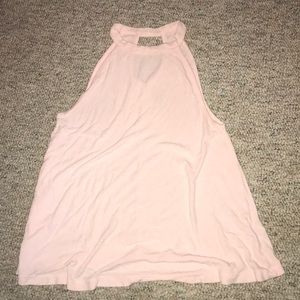 LIGHT PINK SHEER TANK